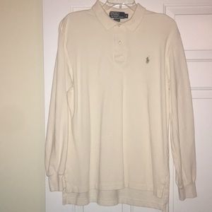 Men’s long sleeve polo